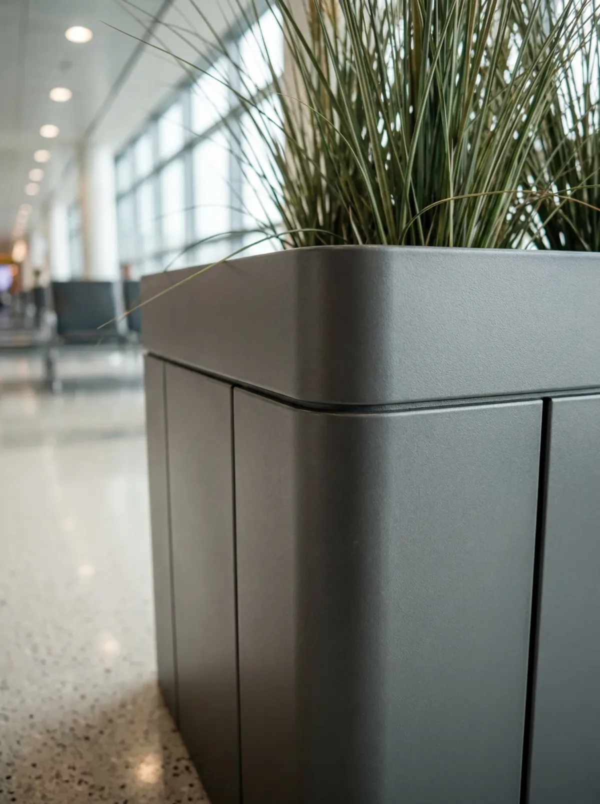 Galvanised metal